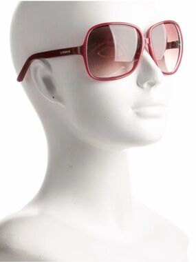 Yves Saint Laurent VINTAGE RARE Oversized Gray Frame Sunglasses!